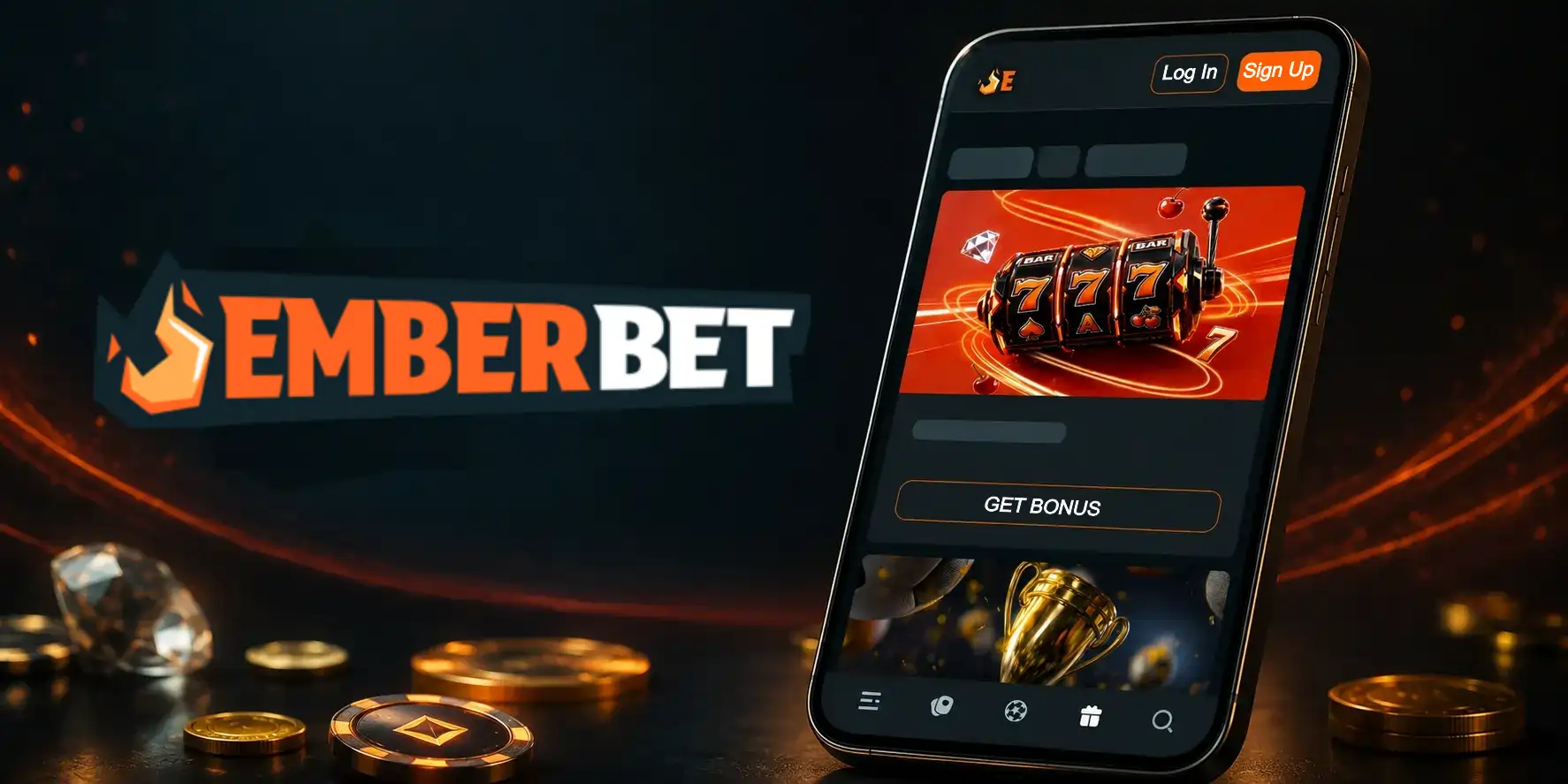 EmberBet Casino App-Screenshot